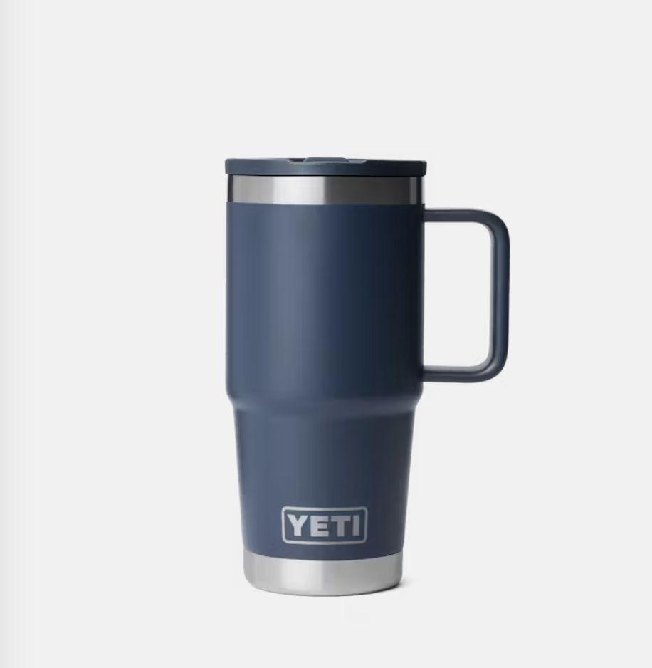 Yeti RAMBLER® 591 ML TRAVEL STRAW MUG  WITH COLOUR-MATCHED STRAW LID Navy