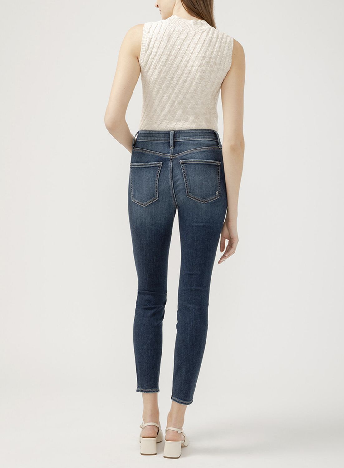 Silver Jeans Avery High Rise Skinny Jeans 341