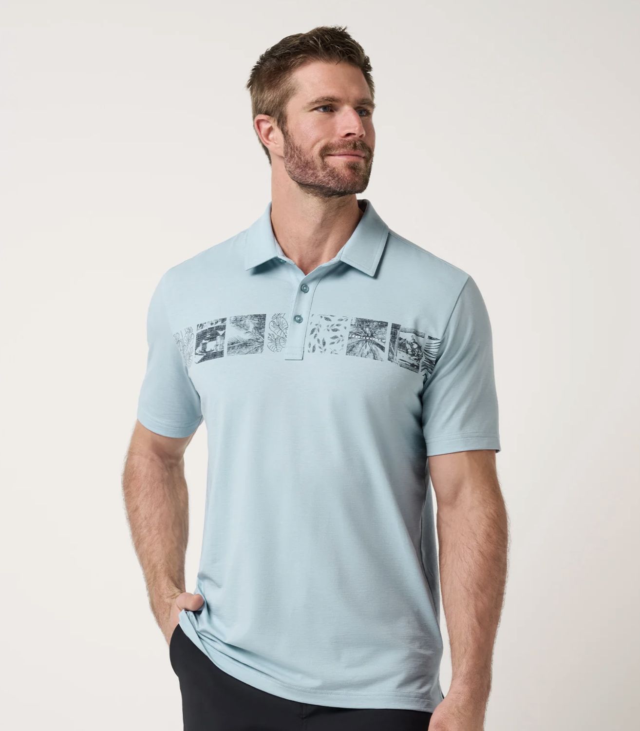 Travis Mathew Cruise Forget Me Polo Not