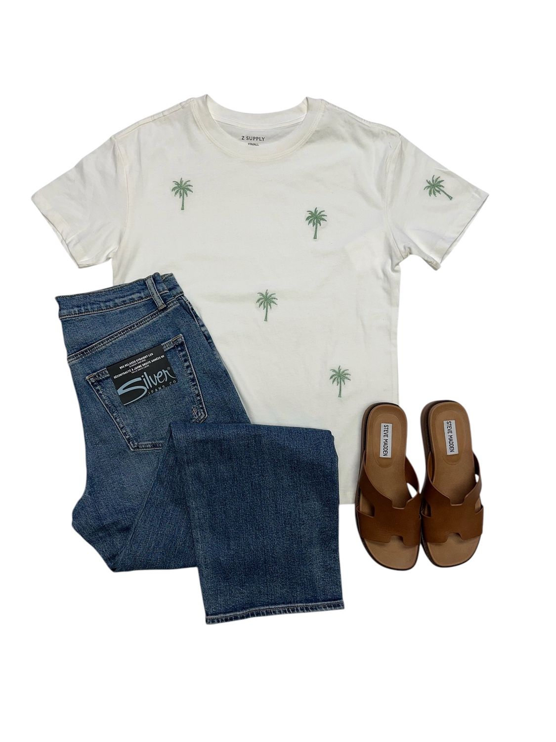 Z Supply Palms Boyfriend Tee