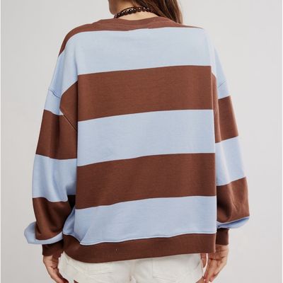 Free People Classic Stripe Crew