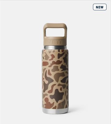Yeti 769 ML WATER BOTTLE WITH COLOUR-MATCHED STRAW CAP Wetlands Camo