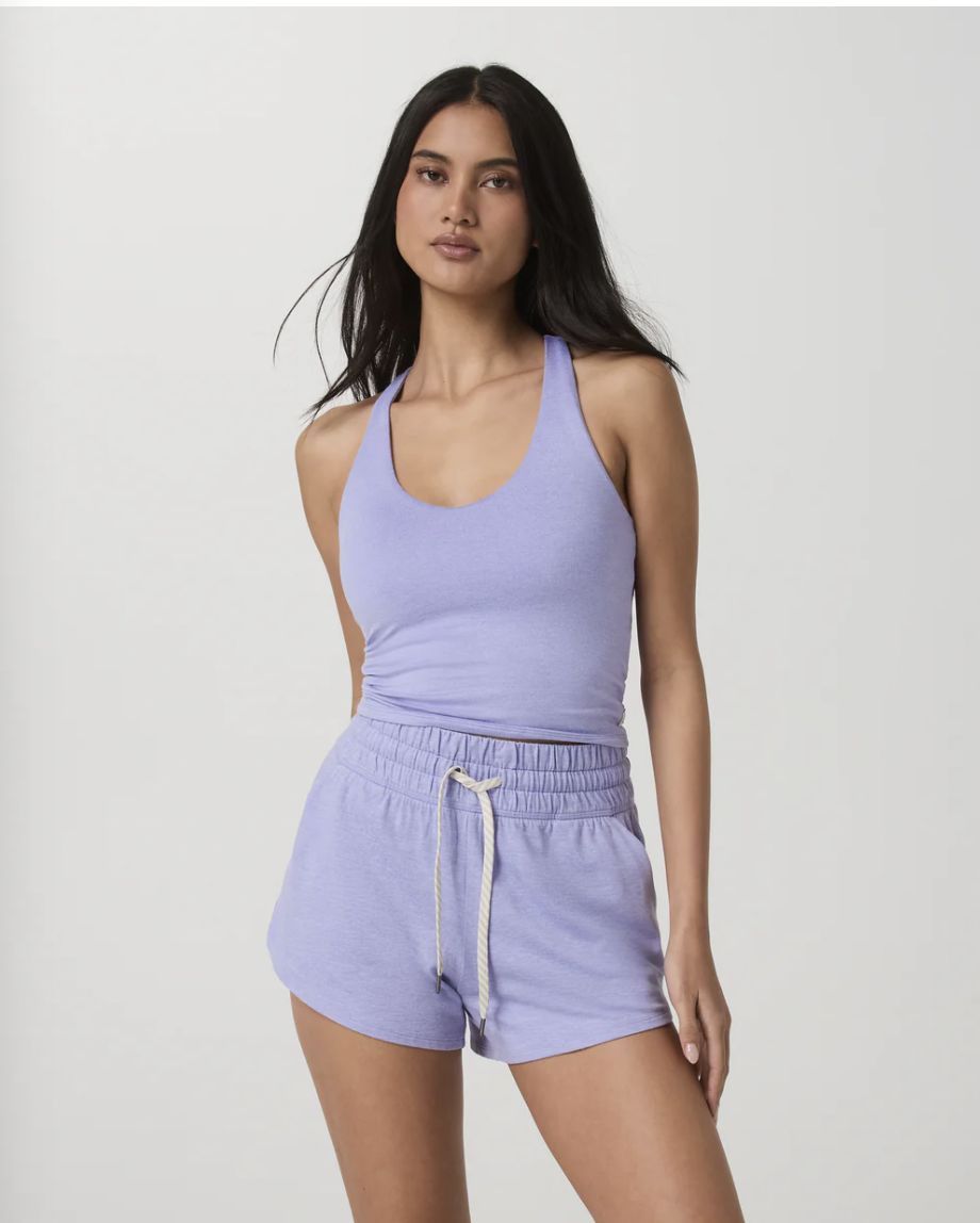 Vuori Halo Performance Crop 2.0 Hyacinth