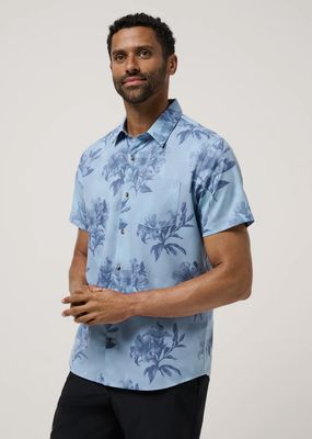 Travis Mathew Techwoven Seashelf Forget me not