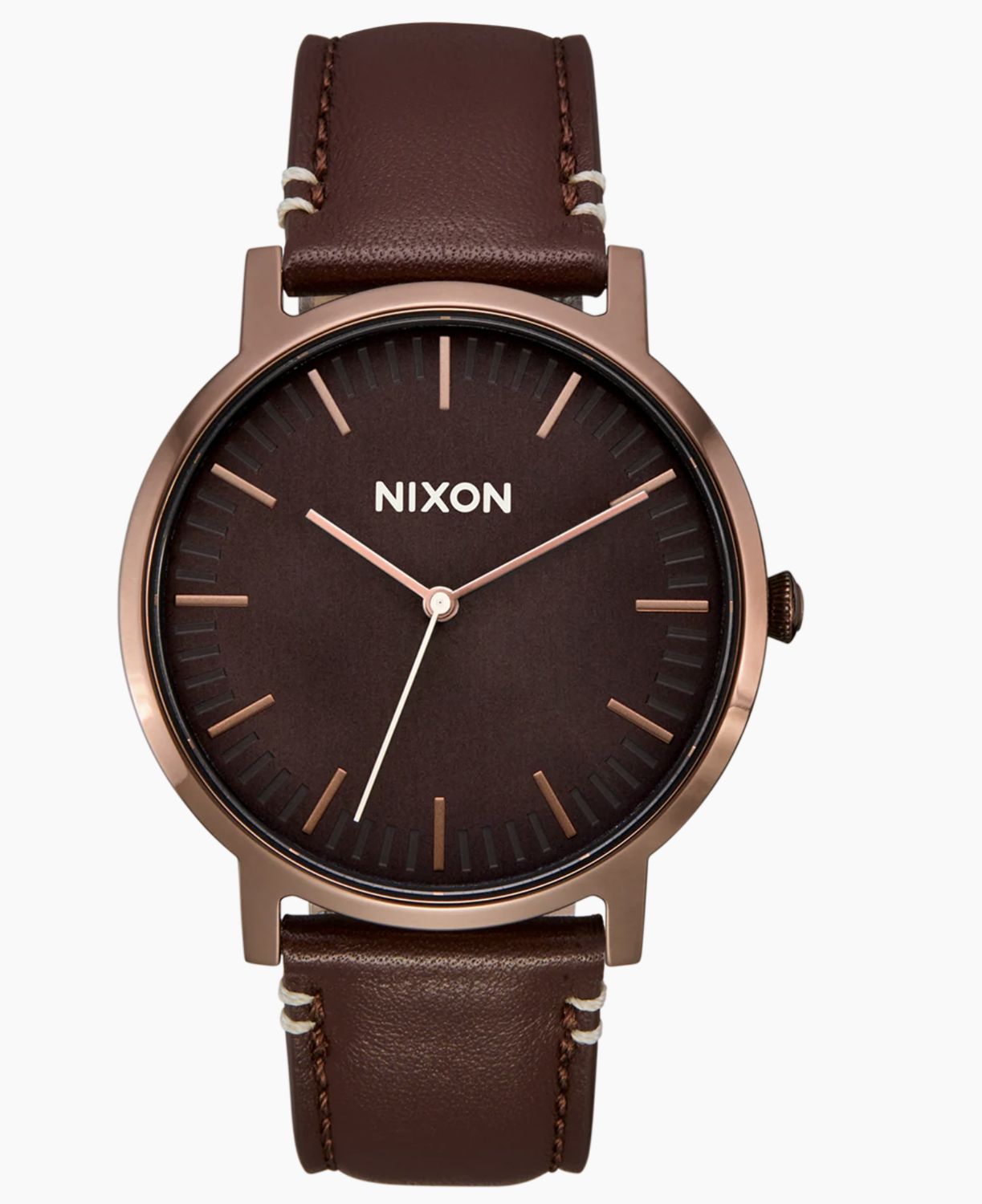 Nixon Porter Leather Chocolate / Dark Roast / Brown