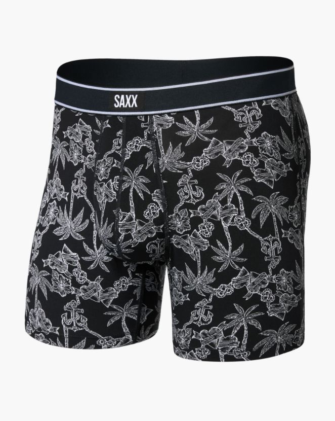 SAXX Daytripper Comfort Stretch Comfort Stretch Boxer Brief 6" Tropical