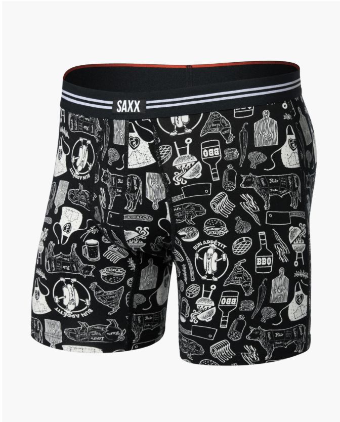 SAXX Vibe Xtra Soft Comfort Soft Comfort Boxer Brief 6" Bun