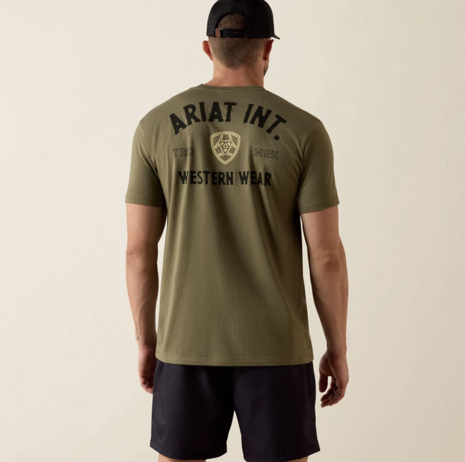 Ariat Outline Shop T-Shirt Military