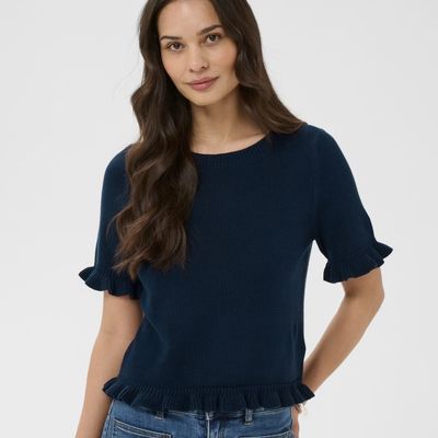 Kaffe Lindsay Pullover Navy