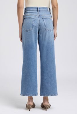 Seven For All Mankind Stovepipe Straight Ankle in Squashed Wash