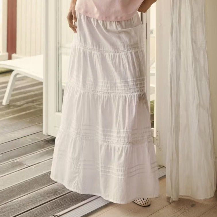 Kaffe Valerie Skirt Chalk