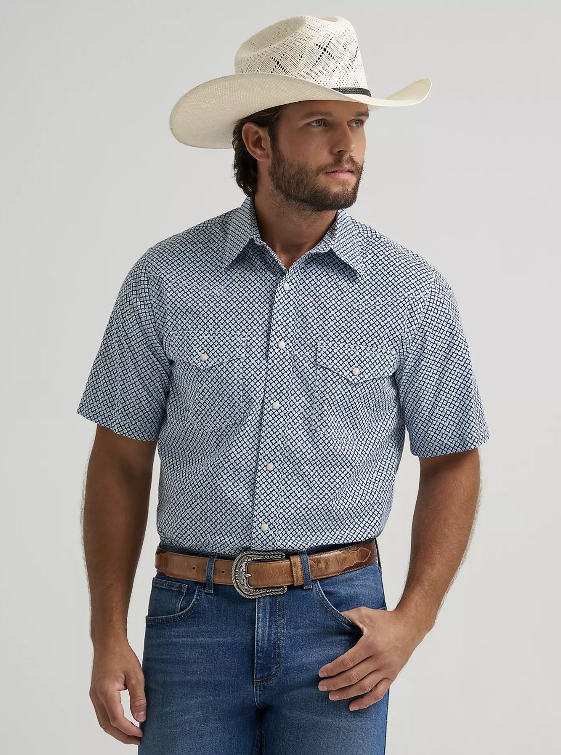 MEN'S 20X® COMPETITION ADVANCED COMFORT SHORT SLEEVE WESTERN SNAP SHIRT