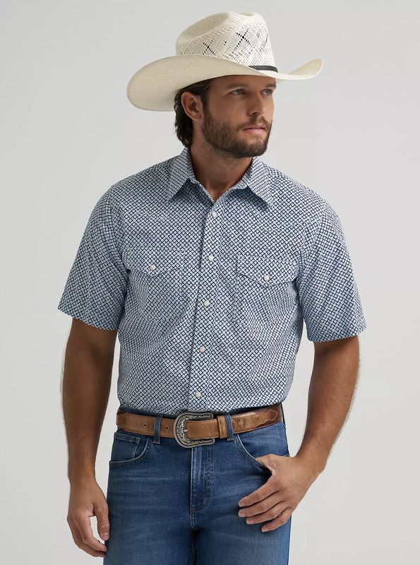 MEN'S 20X® COMPETITION ADVANCED COMFORT SHORT SLEEVE WESTERN SNAP SHIRT
