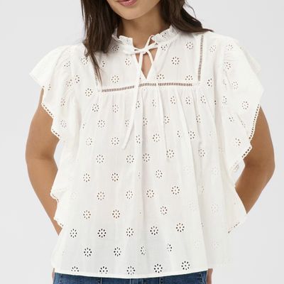 Kaffe Fiona Frill Top