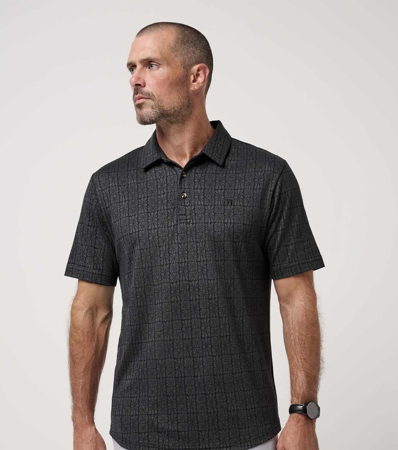 Travis Mathew Cabana Polo Ebony