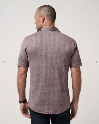Travis Mathew Cabana Polo Moonscape