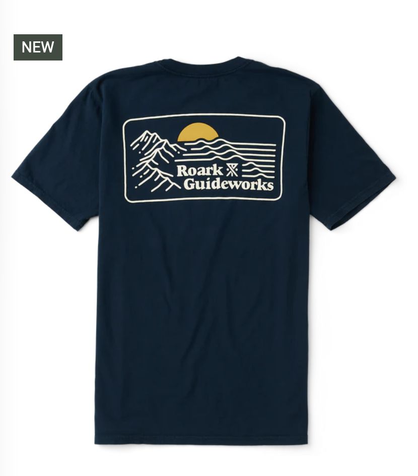 Roark Earth &amp; Sea Premium Tee Navy