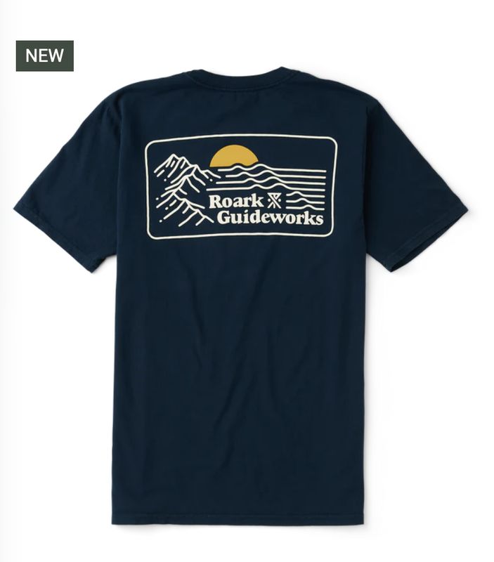 Roark Earth &amp; Sea Premium Tee Navy