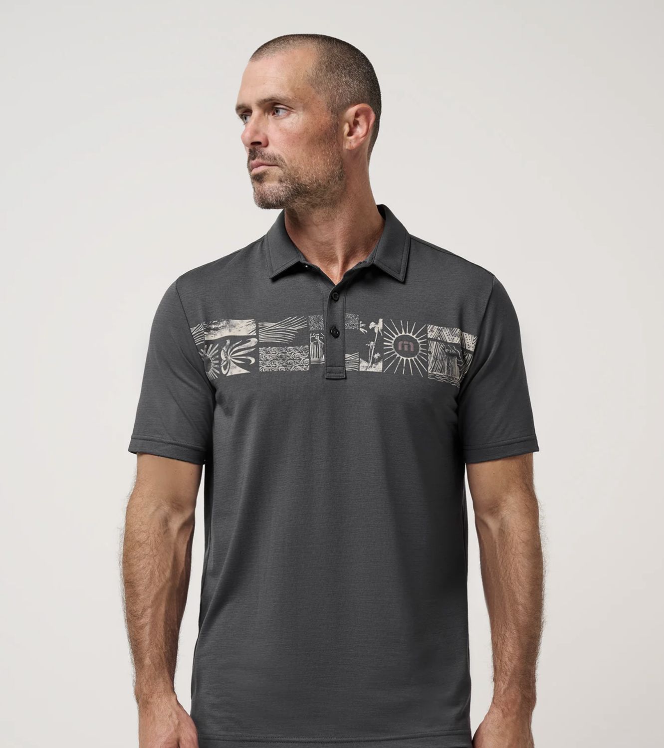Travis Mathew Marina Polo Ebony