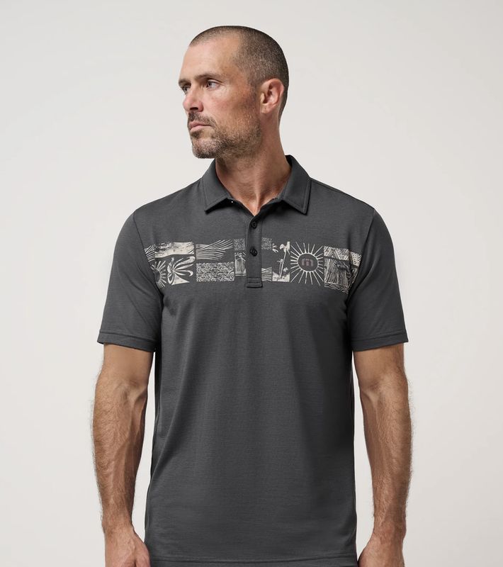 Travis Mathew Marina Polo Ebony