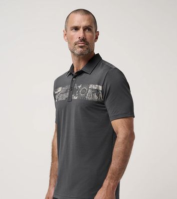 Travis Mathew Marina Polo Ebony