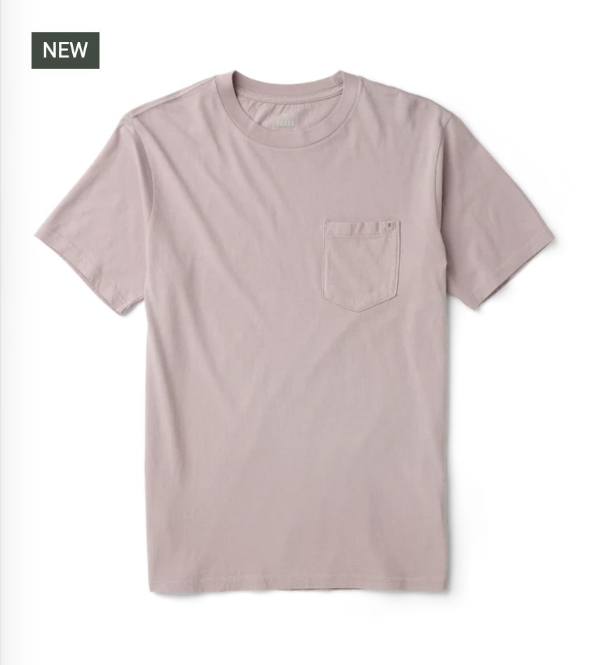 Roark Made To Fade Short Sleeve Tee Dusty Lilac