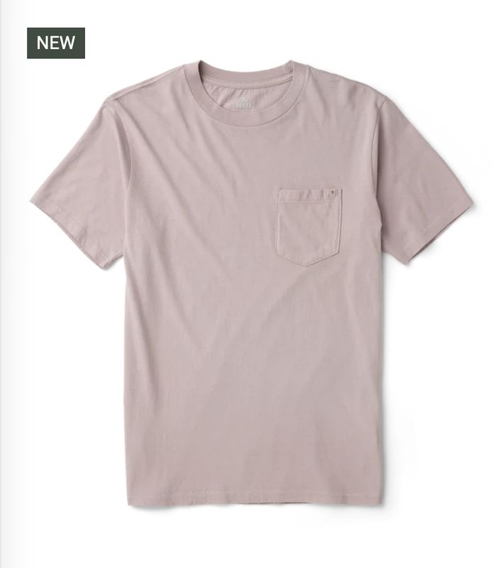 Roark Made To Fade Short Sleeve Tee Dusty Lilac