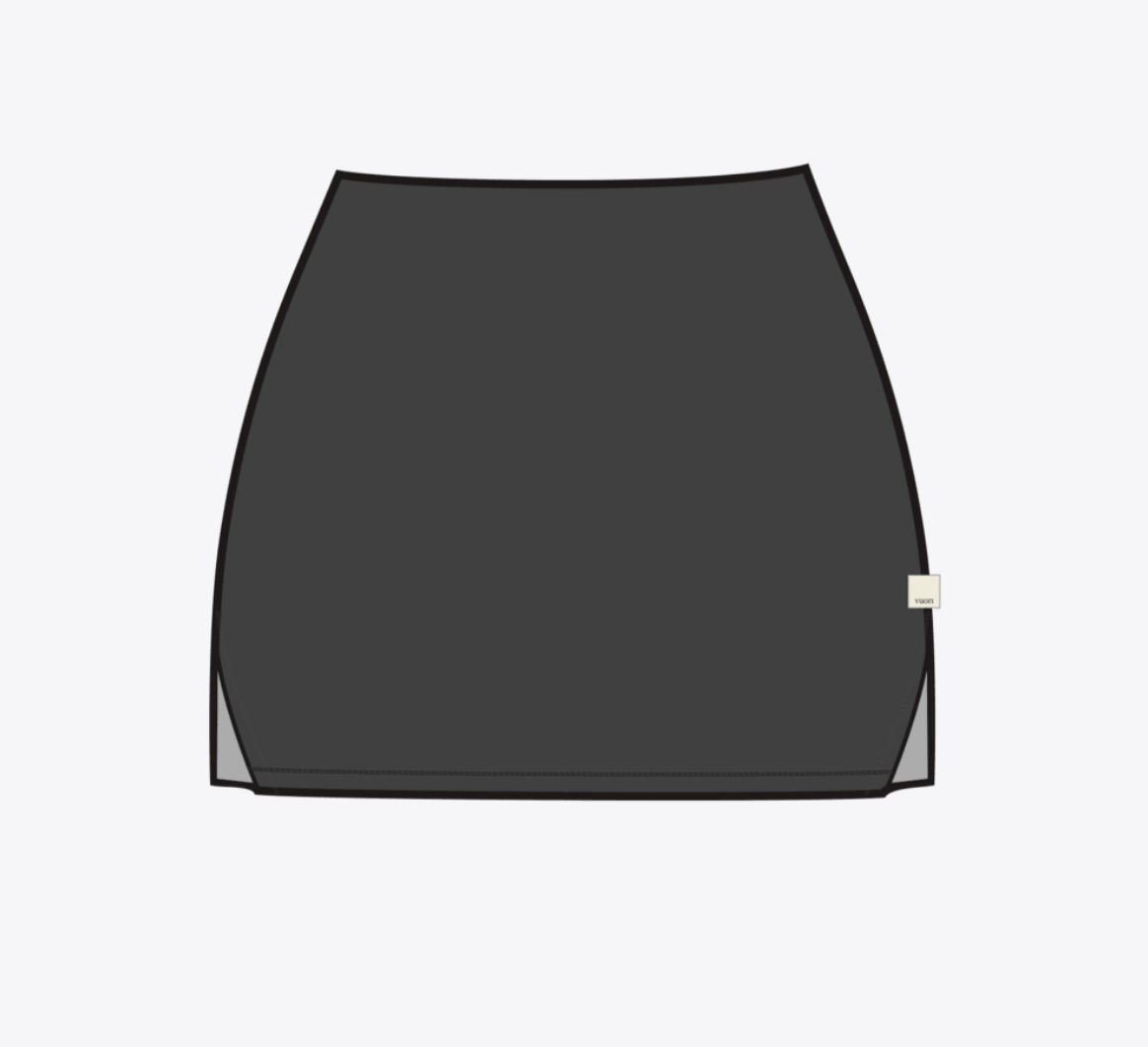 Vuori AllTheForm Skirt 13.5 Black