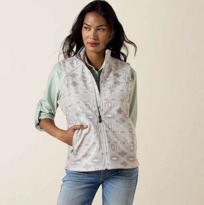 Ariat Logo Softshell Vest Pepper Southwest
