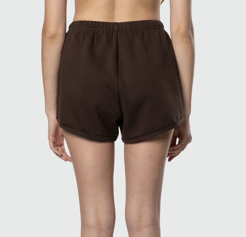 TEAMLTD Sweat Short Dark Brown