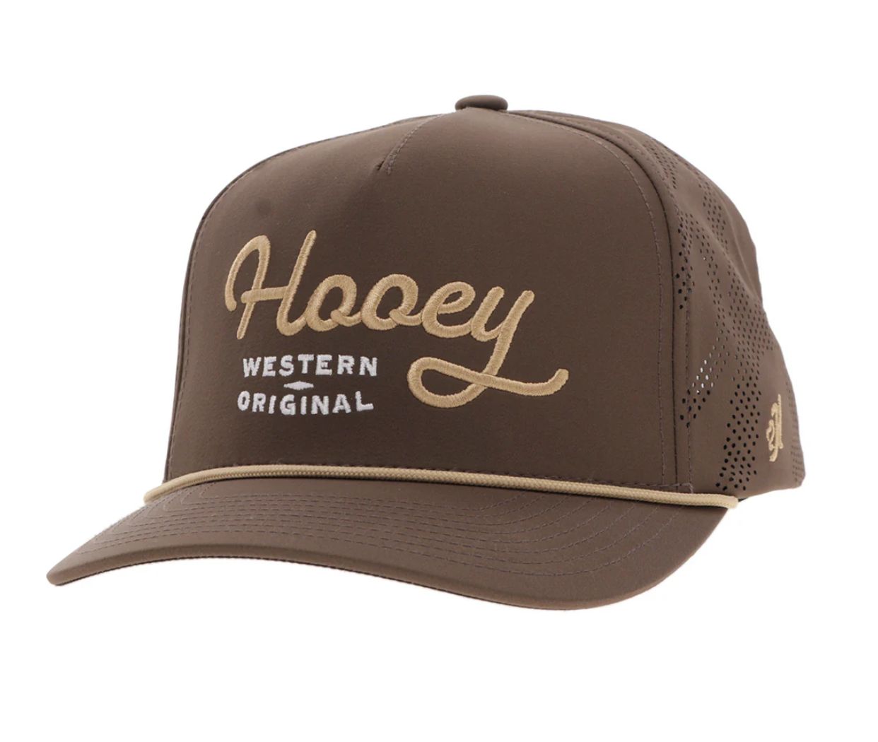 HOOEY "OG" HOOEY HAT BROWN W/TAN &amp; WHITE