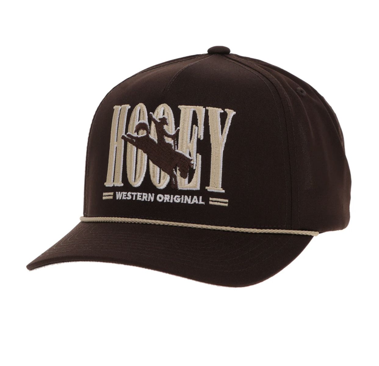 HOOEY "WILD RIDE" HOOEY HAT BROWN W/ HOOEY EMBROIDERED LOGO