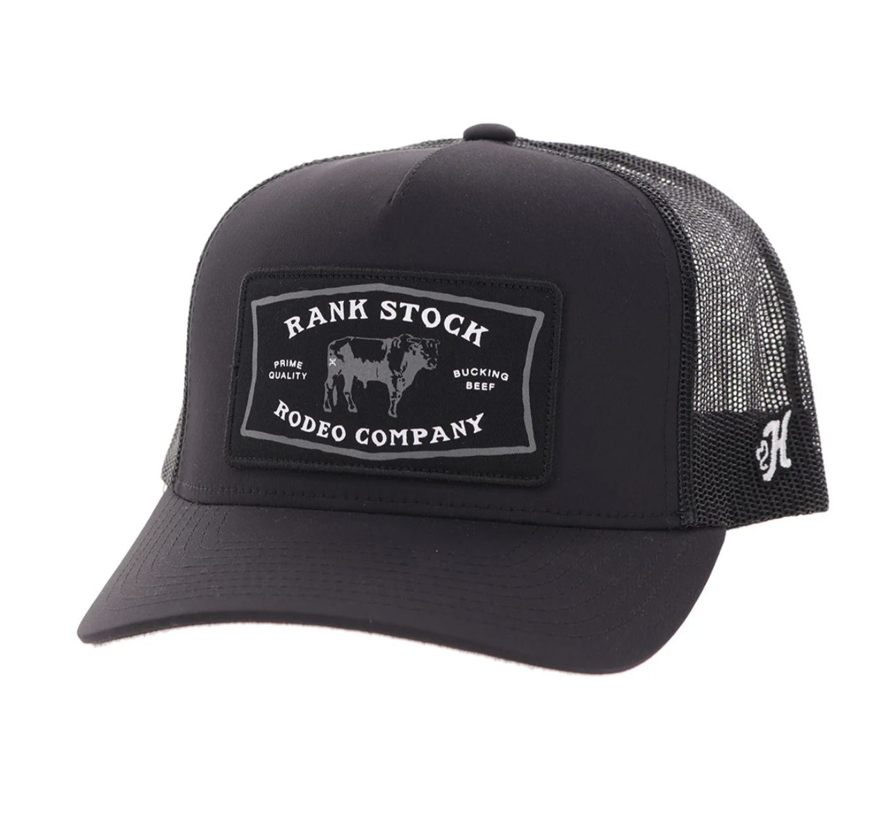 HOOEY "RANK STOCK" HAT BLACK