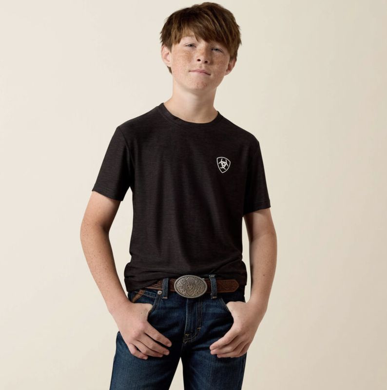 Ariat Digi Shield T-Shirt Grey Heather