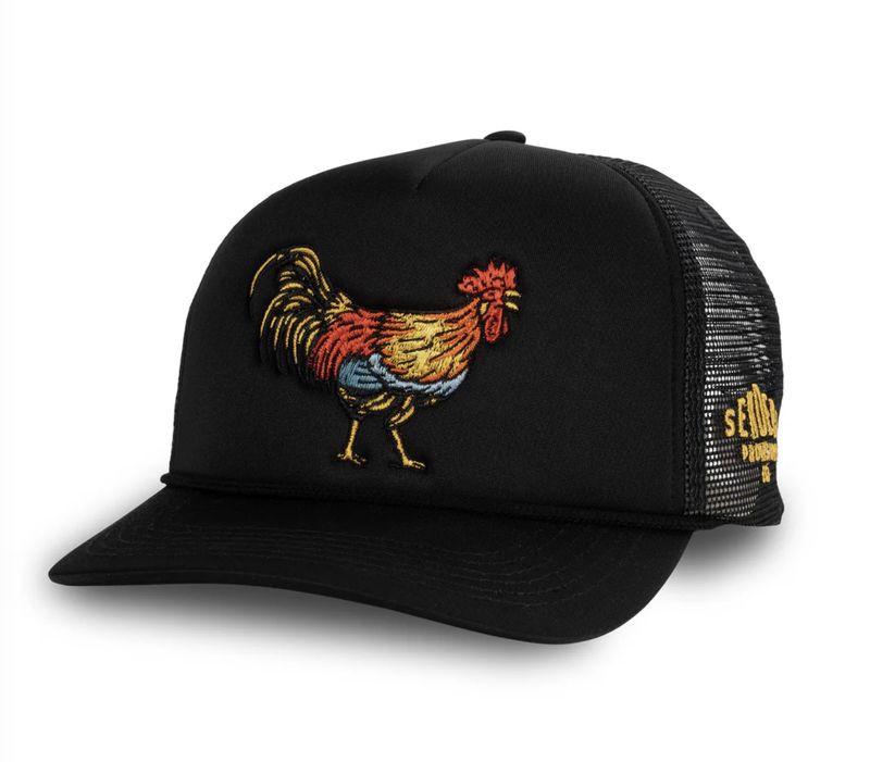 Sendero YARDBIRD HAT - TRUCKER Black