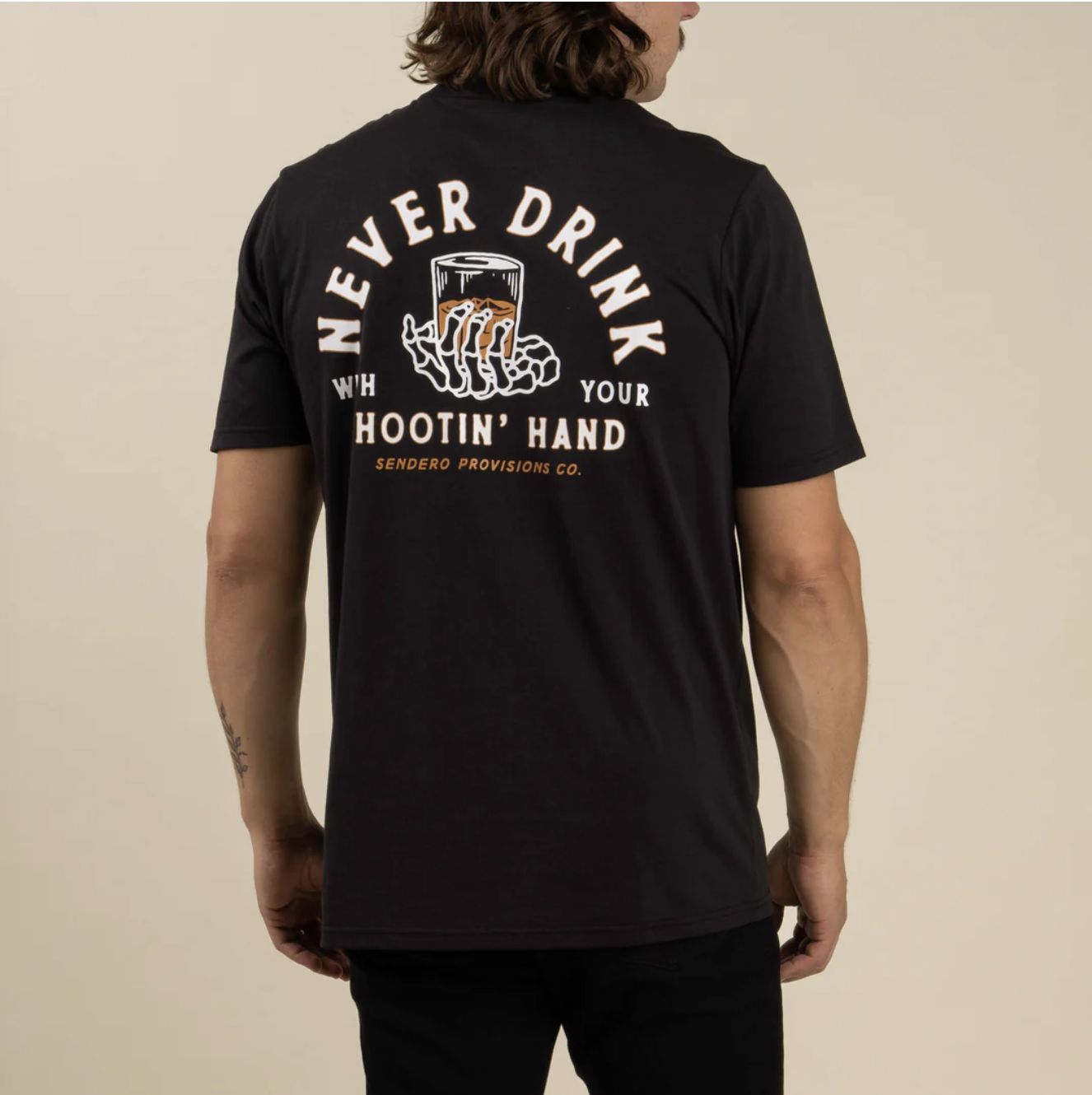 Sendero SHOOTIN' HAND T-SHIRT Black