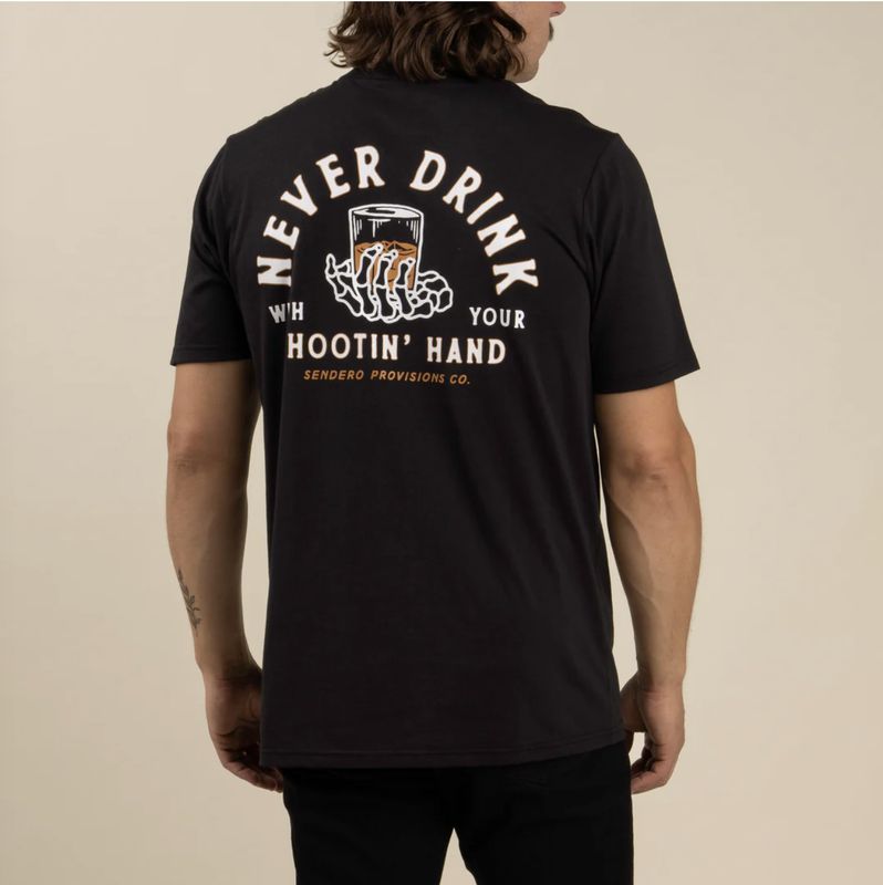 Sendero SHOOTIN' HAND T-SHIRT Black