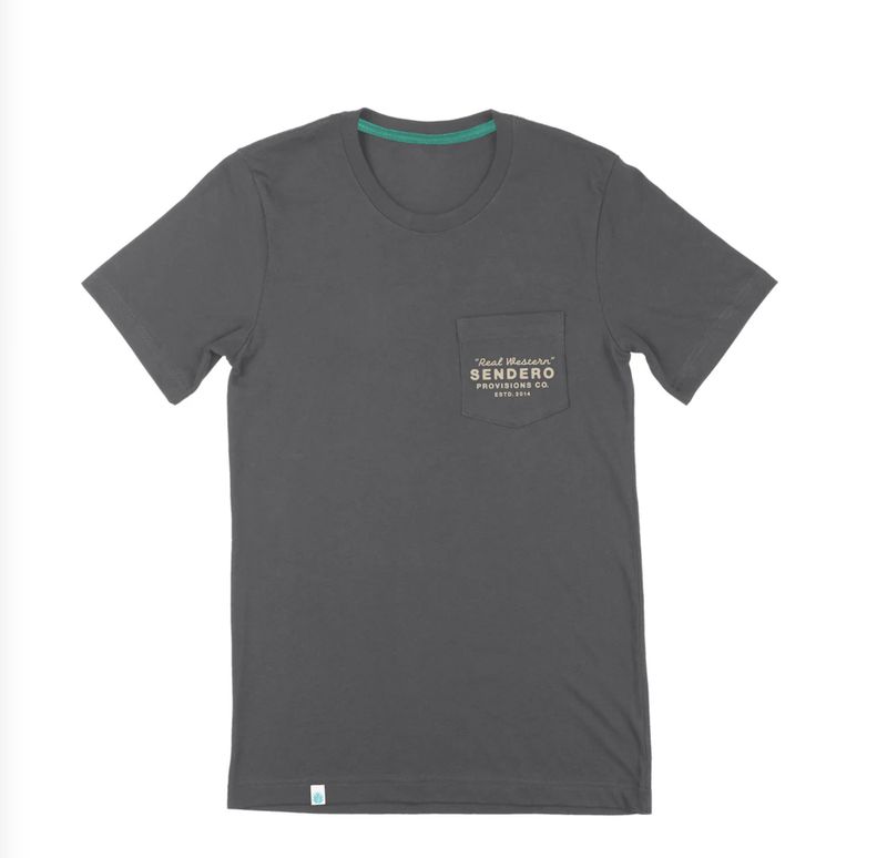 Sendero ran Western PKT Charcoal