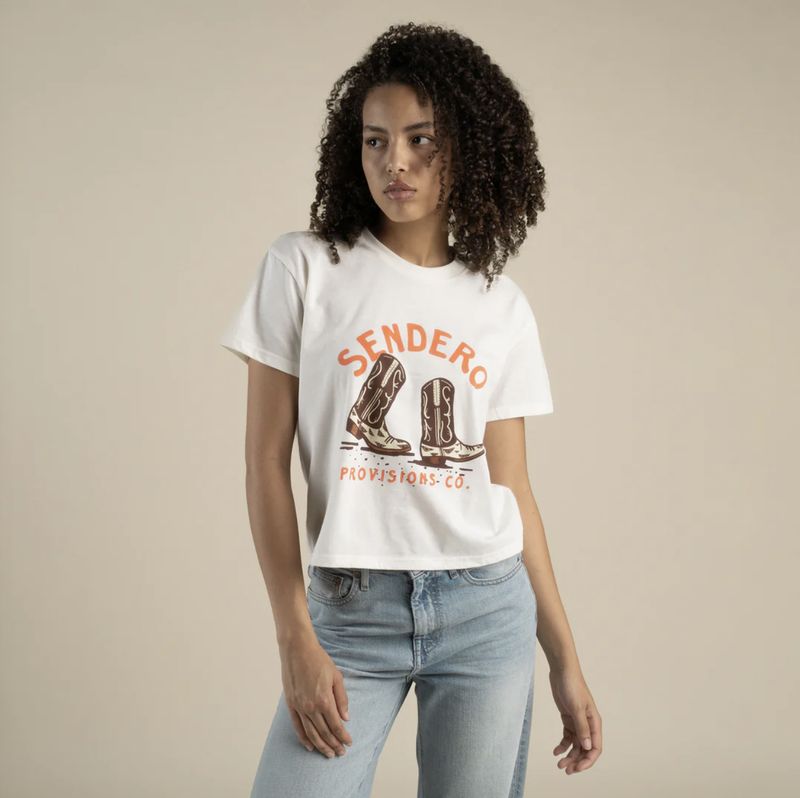 Sendero HIGH STEPPER BOXY TEE