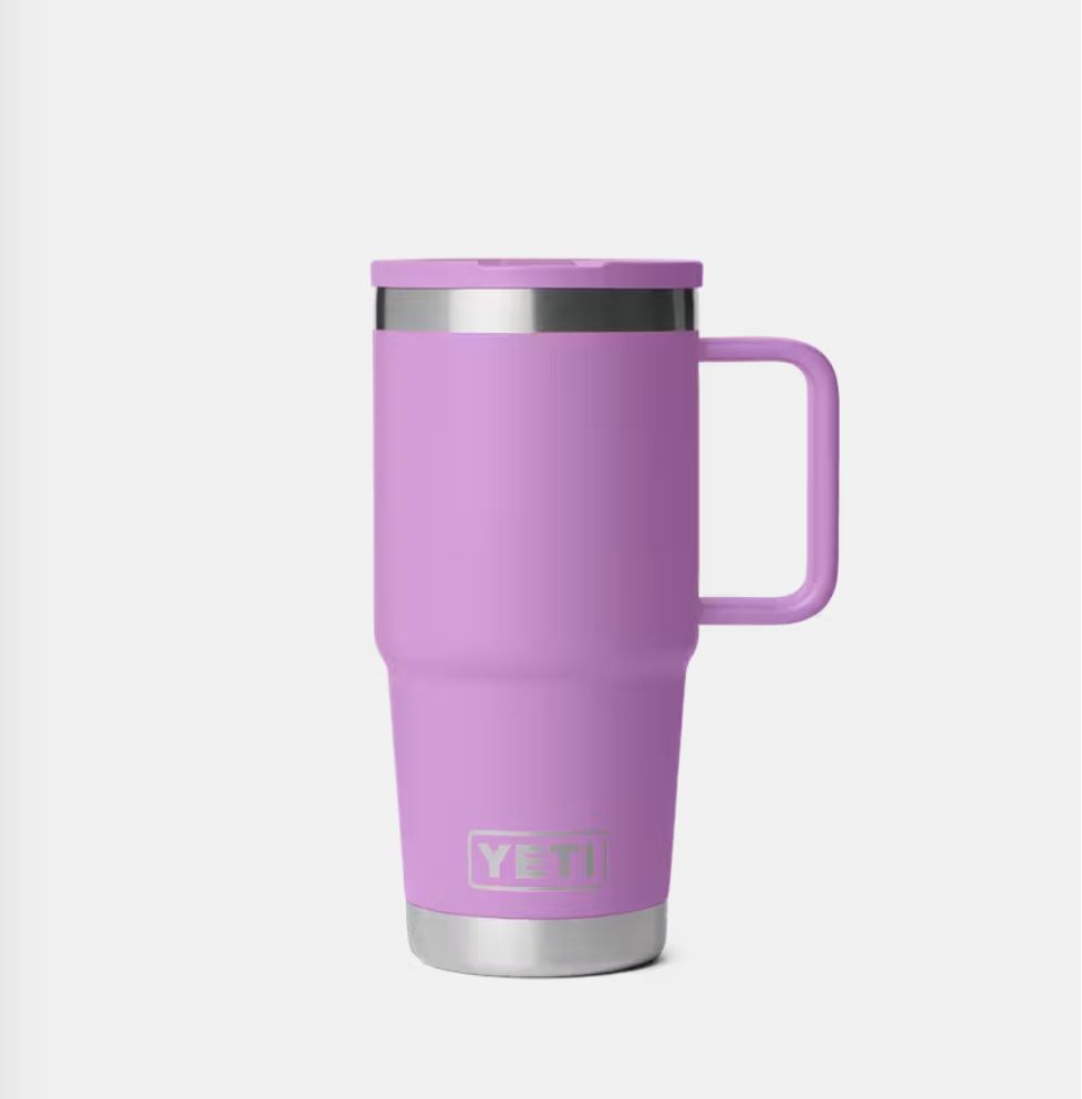 Yeti RAMBLER® 591 ML TRAVEL STRAW MUG  WITH COLOUR-MATCHED STRAW LID Desert Bloom