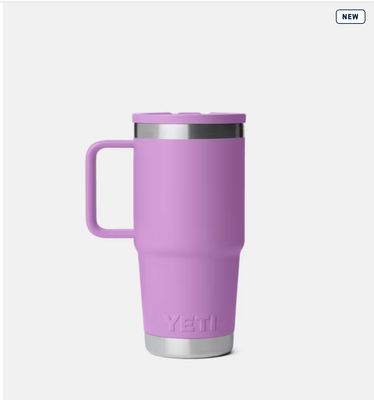 Yeti RAMBLER® 591 ML TRAVEL STRAW MUG WITH COLOUR-MATCHED STRAW LID Desert Bloom
