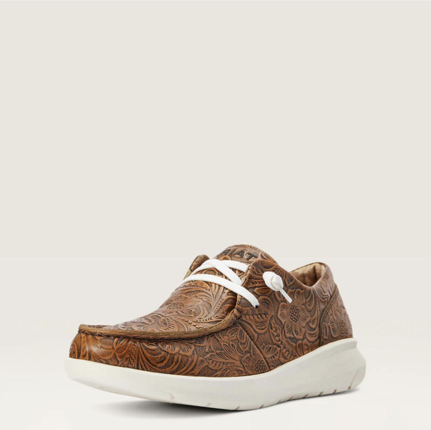 Ariat Hilo Brown Floral Emboss