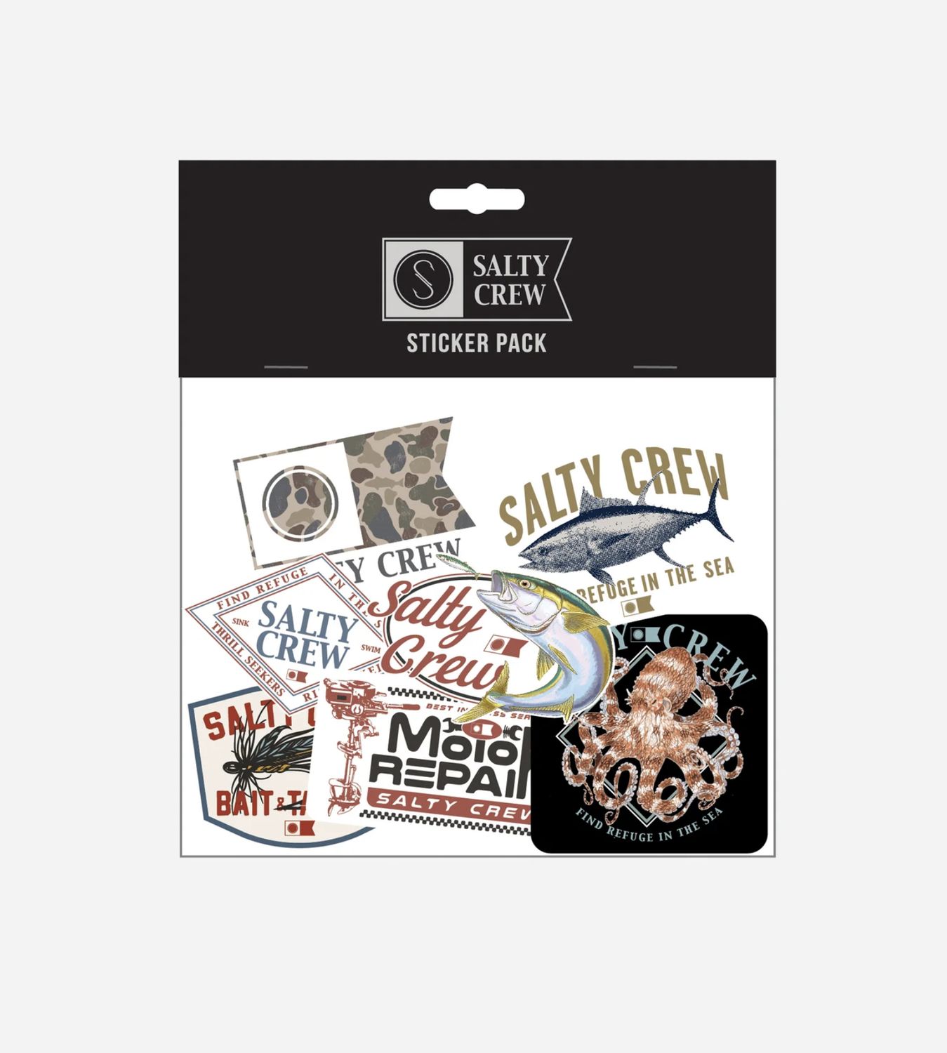 Salty Crew Iconic Sticker Pack - Assorted
