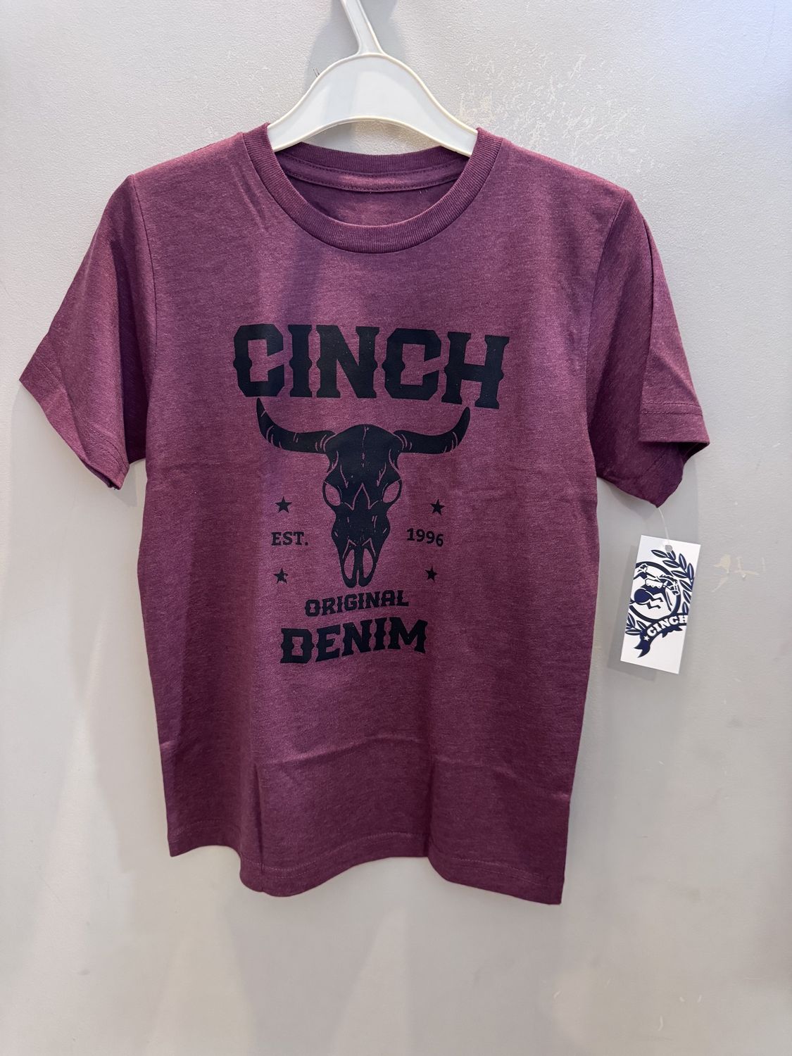 Cinch BOYS Tee Pur Red