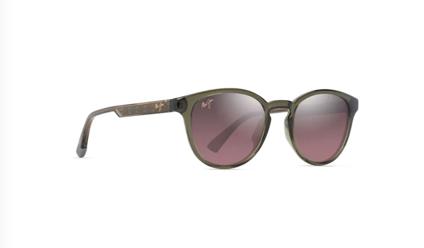 Maui Jim HIEHIE Shiny Trans Green