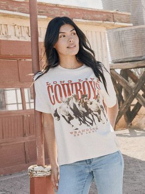Wrangler STAMPEDING STALLIONS GIRLFRIEND GRAPHIC TEE