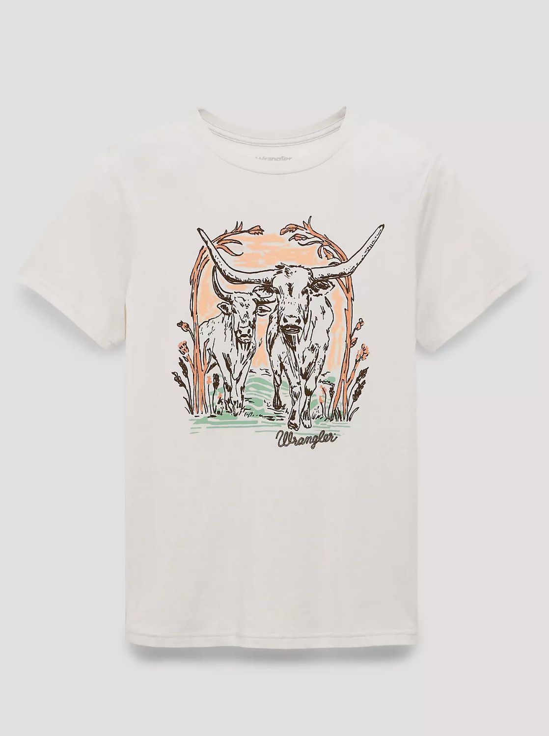 Wrangler BULL ARBOR REG FIT GRAPHIC TEE