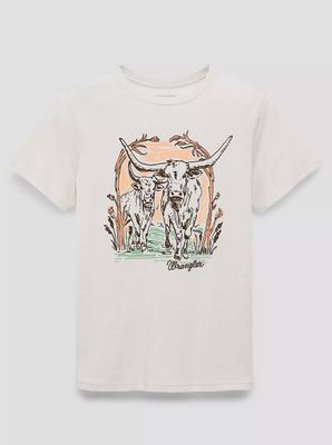Wrangler BULL ARBOR REG FIT GRAPHIC TEE