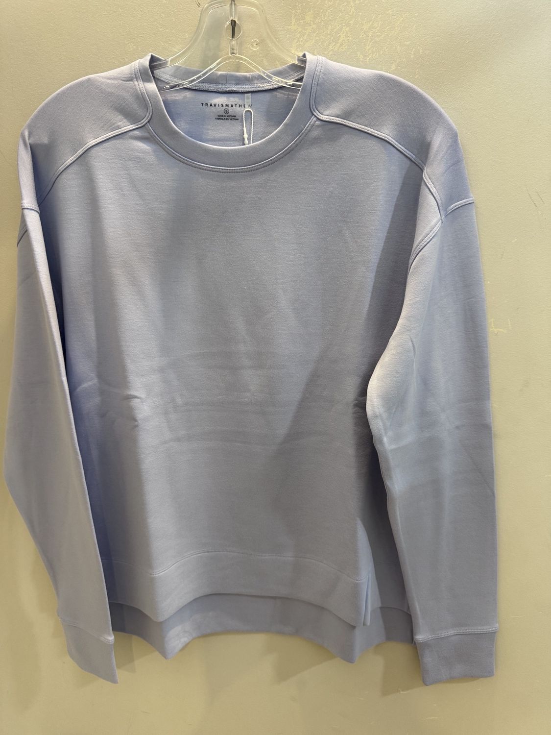 Travis Mathew Skyloft Soft Crew Soft Blue