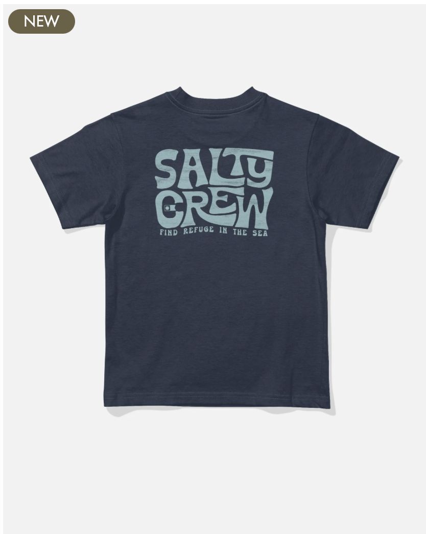 Salty Crew Freestyle Toddler Tee - Navy